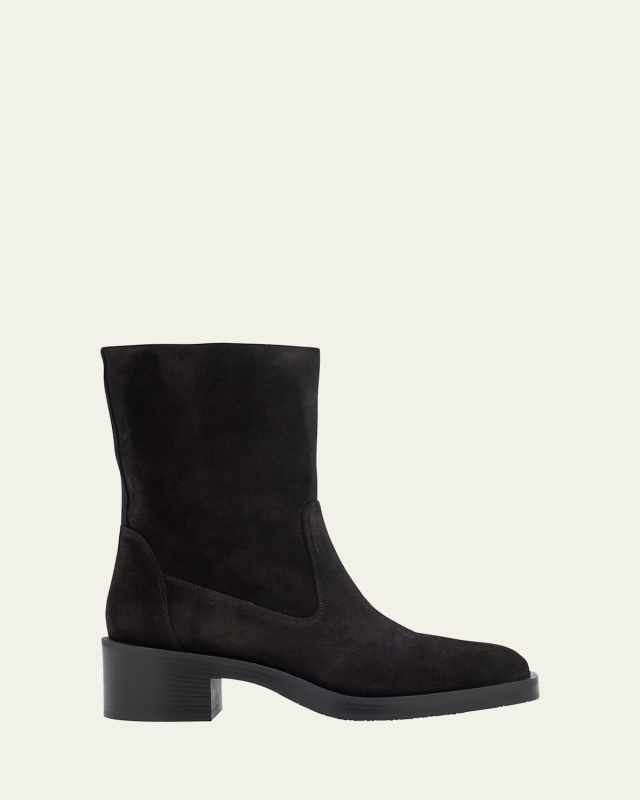 Kaia Suede Ankle Boots